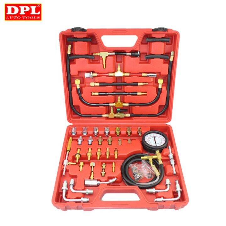 Universal Automotive Tu 443 Deluxe Manometer Fuel Pressure Gauge Engine Testing Kit Fuel 2456