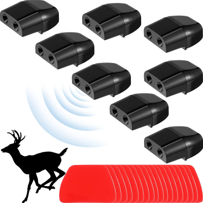 รถ Deer Whistles Animal Alert Warning Whistles System Safety Sound Alarm Ultrasonic Warn Repeller For Auto Truck Motorcycle
