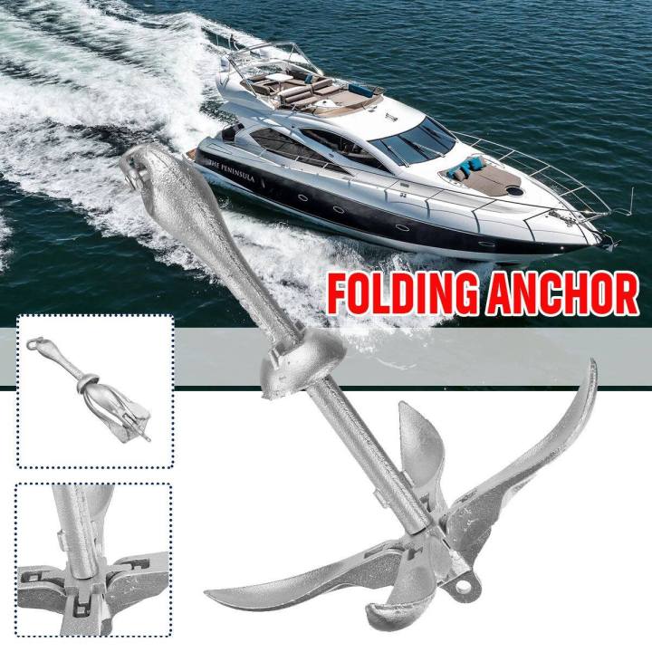 สมอเรือ-boat-anchor-สมอเรือ-folding-anchor-hot-dip-galvanized-น้ำหนัก-สมอเรือ-folding-anchor-hot-dip-galvanized-2-5kg