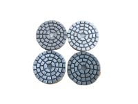 2 Inch 50mm Abrasive Diamond White Wet Polishing Pad For Grinding And Cleaning Marble Granite Ceramic Quartz Stone