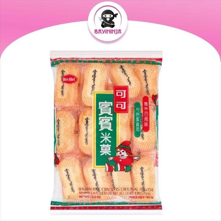 BIN BIN Rice Crackers Original Flavor 150 g Lazada Indonesia