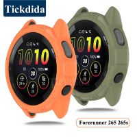 TPU Protective Case Cover for Garmin Forerunner 265 Forerunner 265s Smart Watch Soft Protector Cover Shell Accessories