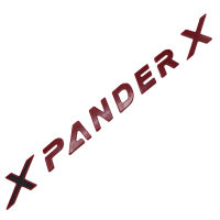 โลโก้ "X PANDER" สูง3.2เซน สีแดง จำนวน 1 ชิ้น Mitsubishi Xpander SUV มิซูบิชิ เอ็กเพนเดอร์ ปี 2018 - 2019 4ประตู