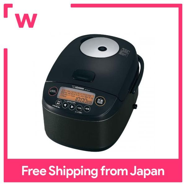 ZOJIRUSHI Rice Cooker Pressure IH Rice Cooker (1 sho) Black ZOJIRUSHI