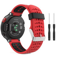 สำหรับGarmin Forerunner 235สายซิลิโคนนุ่มเปลี่ยนสายนาฬิกาข้อมือสำหรับGarmin Forerunner 235 / 220 / 230 / 620 / 630/735สมาร์ทวอท์ช