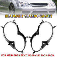 ซ้ายขวาไฟหน้าแถบปิดผนึกปะเก็นแถบกันน้ำชิ้นส่วนรถยนต์สำหรับ -Benz W209 CLK200 CLK320 CLK350 2ประตู2003-2009