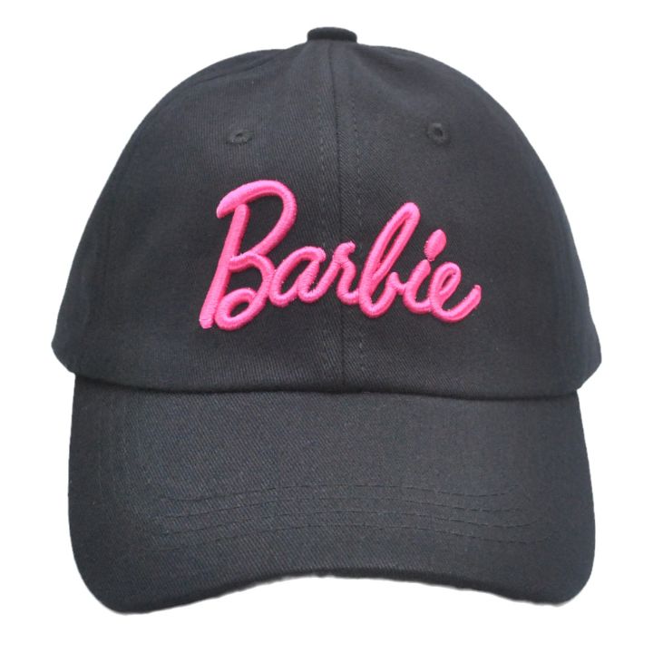 barbie-pink-kids-baseball-cap-summer-beach-hat-for-child-sun-hat-peaked-cap