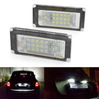 For BMW Mini Cooper R50 R51 R52 R53 Auto LED License Number Plate Light Lamp 2Pcs Auto Accessories