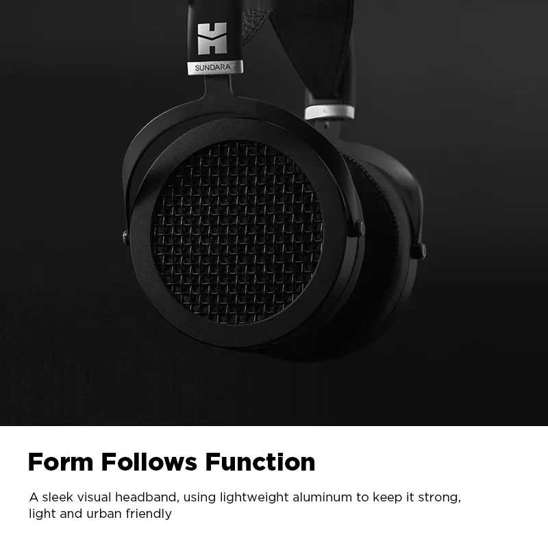 New HIFIMAN SUNDARA Over-Ear Full-Size Planar Magnetic Headphones (Black)  with High Fidelity Design,Easy to Drive by Smart Phone - AliExpress