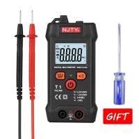 Pocket Smart Digital Multimeter Mini Automotive Tester True RMS NCV 600V AC DC Voltage Tester Portable Electric Multimeter T1