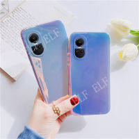 เคสโทรศัพท์มือถือ2023 TPU เนื้อนิ่มโปร่งใสสำหรับ Oppo Reno 10 / 10 Pro / 10 Pro + 5G หลากสีไล่ระดับสีหลากสีเคสโทรศัพท์กันกระแทก OPPO Reno OPPO RENO 10 5G ปลอกซิลิโคน10Pro บวก5G