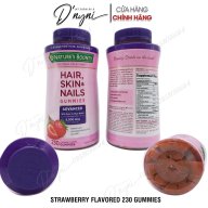 Kẹo Dẻo Nature s Bounty Hair Skin & Nails Gummies 80 Viên 230 viên Mỹ thumbnail