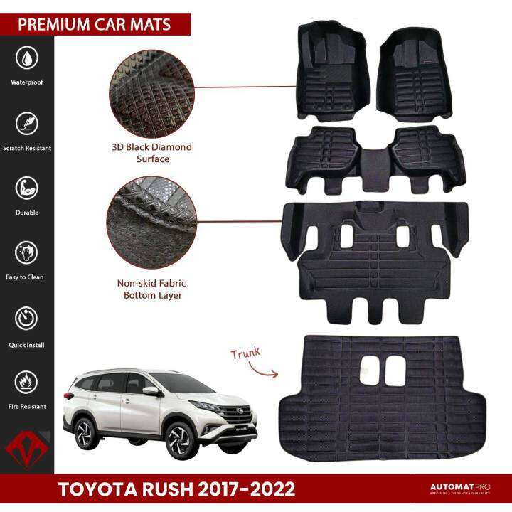 (ORIGINAL AND AUTHENTIC) Toyota Rush (20182022) Deep Dish Matting