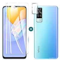 [Quick Delivery]ตัวป้องกันแบบ2 In 1สำหรับ Y52 Y72 Y51 Vivo Y31กระจกเทมเปอร์เคสเต็มตัวฟิล์มแผ่นกรองแสง Y70 Y30 Y50เลนส์กล้องถ่ายรูป Y 31 51