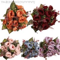 【hot】✆►  Bouquet Artificial Flowers Centerpiece for Table Display Wedding Supply