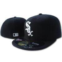 shaobenyi-18 MLB Team Unisex Chicago White Sox Men and Women Size Cap Cotton Embroidery Fully Sealed Snapback Caps