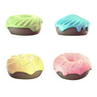 Pet Deodorant Donut Shape Long Lasting Aromatic Pet House Deodorization Fragrance for Cat Litter Box 4pcs