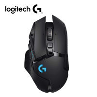 G502 Lightspeed ไร้สาย/เมาส์สำหรับเล่นเกมส์แบบมีสายพร้อมเซ็นเซอร์ Hero 25K รองรับ PowerPlay น้ำหนักสามารถปรับแต่งได้และ RGB Lightsync