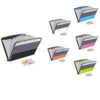 13 Pocket File Folder Storage Rack,File Box Storage Bag,with Zipper, Suitable for A4 Paper, Banknotes,Document Receipt