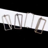 【cw】 10 Buckle Accessories Hollow Out Metal Adjustable Clothing