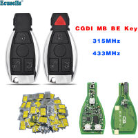 Oibwye รีโมท3/4ปุ่ม CGDI,MB CG เป็นกุญแจ315MHZ/433MHZ สำหรับ Mercedes Benz รองรับ FBS3ทั้งหมดที่ทำงานกับ CGDI MB Programmer