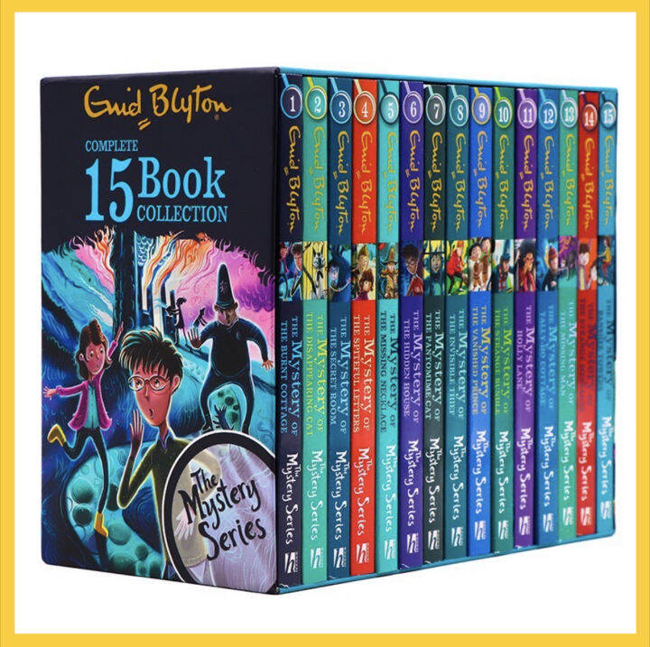 [SG CHEAPEST] Enid Blyton The Mystery Series 15 BOOKS BOX SET CHILDREN
