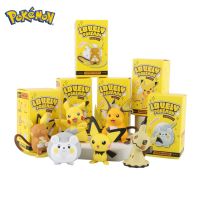 【LZ】▣  Boxed Pokemon Anime Figures para Crianças Brinquedos Kawaii Pikachu Raichu Squirtle Bulbasaur Action Figure Presente de Aniversário 18 Estilos