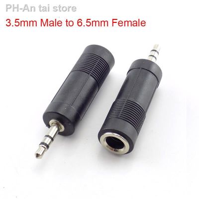 6.5 to 3.5 Earphone Adapter 3.5mm Male to 6.5mm Female Jack Plug Stereo Socket Audio Cable Converter Adapter