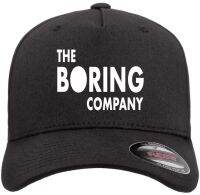 The Boring Company Tesla Elon Musk Logo Hat Flexfit Baseball Cap Printed Emblem