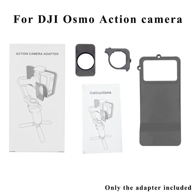 OM4 Osmo Mobile 3 Switch Mount Adapter For Gopro 5 6 7 DJI Osmo Action
