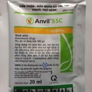 Chế phẩm Anvil 5SC gói 20ml chuyên trừ bệnh nấm phấn trắng, đốm đen