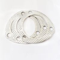 ✒✻ Exhaust Decat Pipe Flange Gasket 5pcs/Lot Car Engine Exhaust Gasket/ Universal Exhaust Pipe Gasket with Three Holes