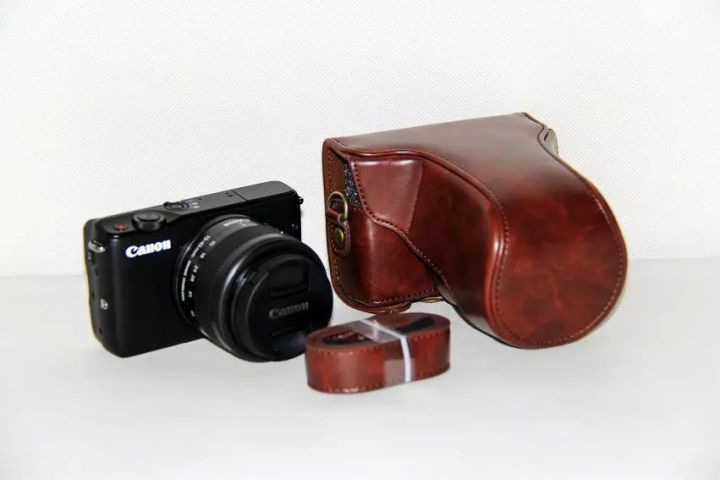 กระเป๋ากล้องวิดีโอที่ดีสำหรับกล้องแคนนอน-eosm10กล้อง-eos-m10-eos-m100-eos-m200ปกป้องตัวเครื่องป้องกันร่างกาย