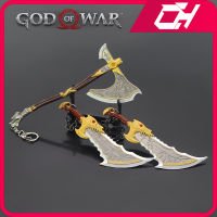 God Of War Weapon Blade Of Chaos Kratos athan ขวานดาบโลหะอาวุธรุ่น ดาบซามูไรของเล่นเกมของขวัญของเล่นสำหรับเด็กผู้ชาย