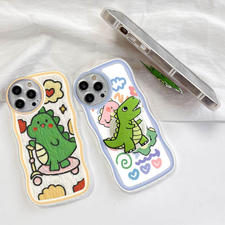 ggk-เคสสำหรับ-oppo-a58-4g-a77-a78-4g-พร้อมที่ยึดนิ่มแฟชั่นฟรีเคสโทรศัพท์หยักลายการ์ตูนไดโนเสาร์เคสโทรศัพท์มือถือกันกระแทกป้องกันกล้องคลุมทั้งหมด