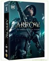 แอร์โรว์ คนธนูมหากาฬ ปี 5 (ดีวีดี ซีรีส์ (5 แผ่น)) / Arrow : The Complete 5th Season DVD Series (5 discs)