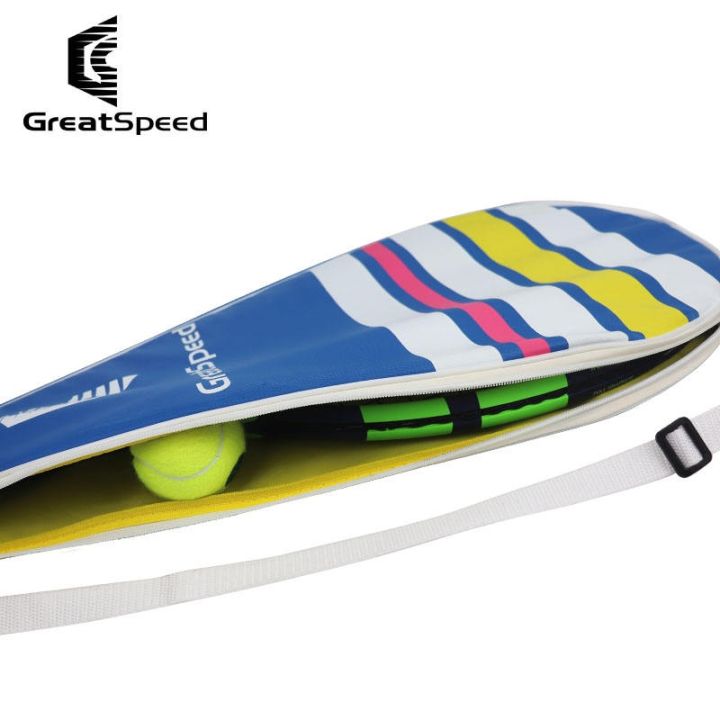 greatspeed-เด็กชุดไม้ตีเทนนิสสามารถพกซิงเกิ้ล2ชิ้นขนาด21-23-25-26นิ้วกระเป๋าเทนนิส