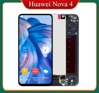 หน้าจอ LCD ขนาด6.4นิ้วสำหรับ Huawei Nova VCE-AL00 VCE-L22 VCE-TL00อะไหล่ชิ้นส่วนประกอบหน้าจอสัมผัสดิจิไทเซอร์