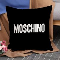 【CW】○✥  Cushion Cover Double-sided Printed M-moschino Short Sofa Bedroom Car 50x50cm