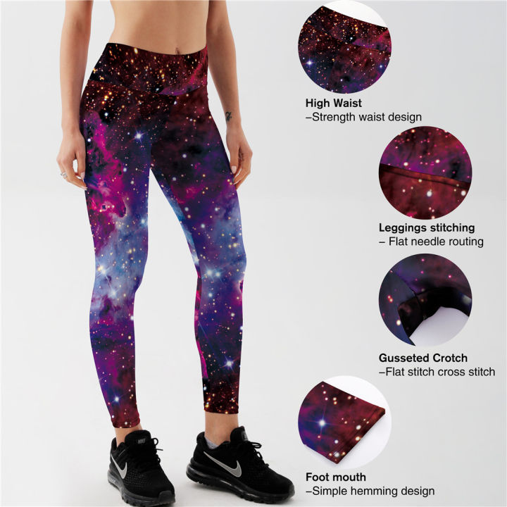 qickitout-leggings-womens-star-universe-shines-galaxy-purple-3d-print-pants-women-high-waist-pants-trousers-fitness-top-sales