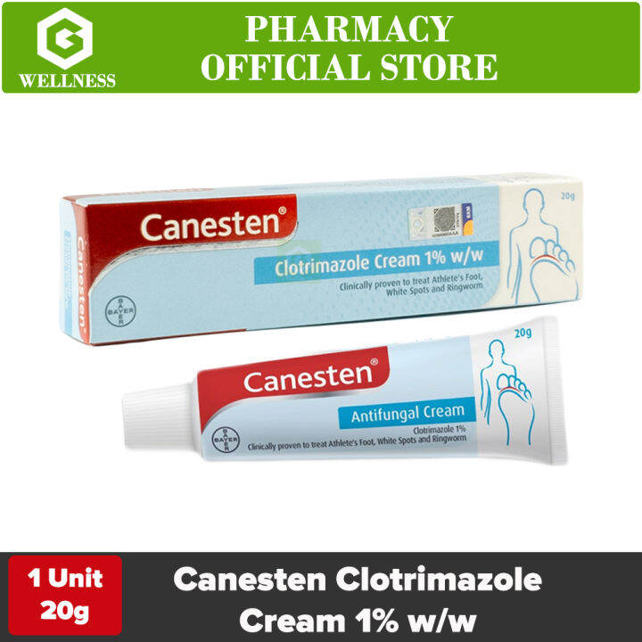 Canesten Clotrimazole Antifungal Cream 20g Lazada