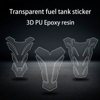 3D Motorcycle Accessories Gas Fuel Transparent Tank Pad Sticker Decals Motorbike Protector For YAMAHA SUZUKI HONDA KTM Kawasaki