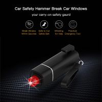 Car Safety Hammer Auto Emergency Glass Window Breaker Seat Belt Cutter Life Saving Escape Car Emergency Tool