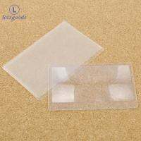 10 PCS Credit Card 3 X Magnifier Magnification Magnifying Fresnel LENS