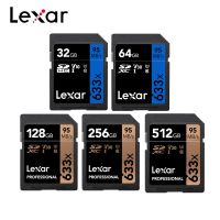 2023 Lexar Genuine 633x For 1080p 3D 4K video Camera 16G 32GB U1 SDHC 64GB 128GB 256GB 512GB U3 SD Card SDXC Class 10 Memory Card