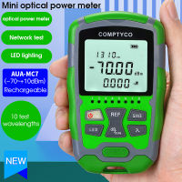 COMPTYCO 3 in 1 FTTH Fiber Optic Power Meter AUA-MC7MC5 LED Light SCFCST Universal Connector -70~ 10dBm Fiber Optical Tester