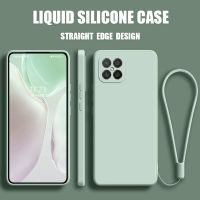 เคส Huawei Nova 8 7 6 SE case เคสกันกระแทกซิลิโคนเหลวแบบเต็มรูปแบบต้นฉบับสี่เหลี่ยมจัตุรัสตัวป้องกันกล้องด้านหลัง