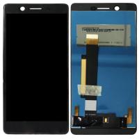 (ร้านอะไหล่ที่ไม่ซ้ำกัน) หน้าจอ LCD TFT สำหรับ Nokia 7ที่มี Digitizer ประกอบเต็มตัวเครื่อง (สีดำ)