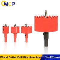 CMCP Bi-Metal Wood Hole Saws Bit 14-125Mm Wood Cutter Drill Bits Hole Saw Cutter For Woodworking