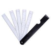 1 Set Fan-Shape Scale Ruler Multi-Functional Folding Multi-Scale Drawing Rule Engineering Design Drawing Tool Ruler Chancery Sewing Machine Parts  Acc